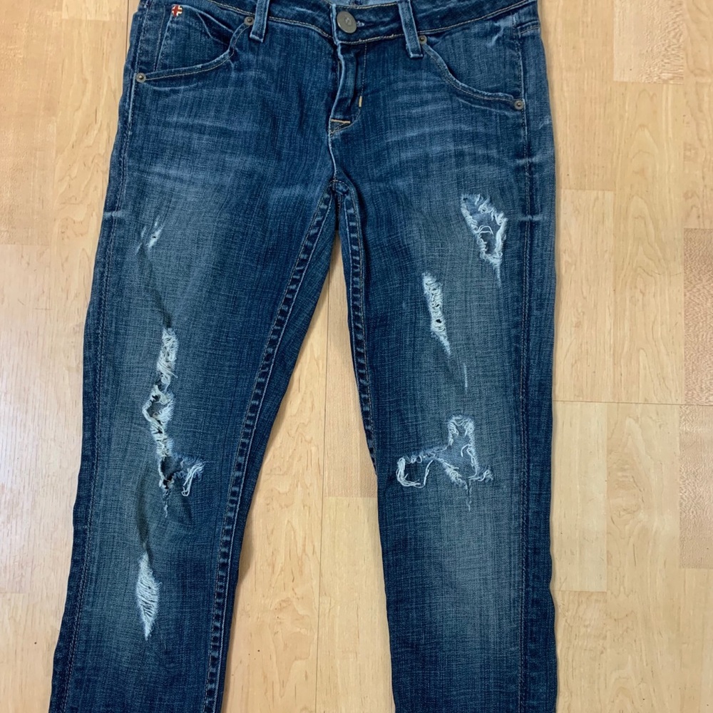 Destroyed Designer Jeans - Picture 2 of 8